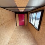 2026 6x12 SA V-Nose Vending Enclosed Trailer - Pink