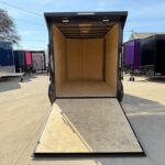 2026 6x12 TA V-Nose Enclosed Cargo Trailer - Tan