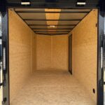 2026 6x12 SA V-Nose Enclosed Cargo Trailer Slant - Gray