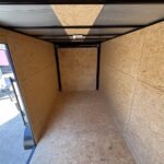 2026 6x12 SA V-Nose Enclosed Cargo Trailer Slant - Gray