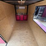 2026 6x14 SA Flat Nose Concession Trailer - Pink