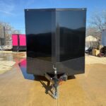 2026 7x16 V-Nose Enclosed Cargo Trailer Barn Doors