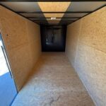2026 7x16 V-Nose Enclosed Cargo Trailer Barn Doors