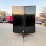2026 7x16 TA Screwless Enclosed Trailer Premium - Black