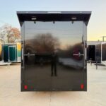 2026 7x16 TA Screwless Enclosed Trailer Premium - Black