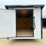 2026 8.5x20 TA3 Flat Nose Vending Trailer - White